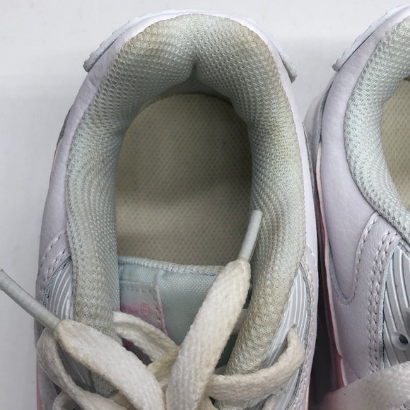 Nike Air Max 90 LTR (GS) Pink/White CD6864-121 USED Tried On Size 5.5Y No Box - Picture 9 of 14
